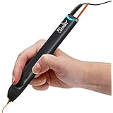 3Doodler Create+ 3D Printing Pen for Teens, Adults & Creators! - Onyx black (2019 Model) - with Free Refill Filaments + Stencil Book + Getting Started Guide