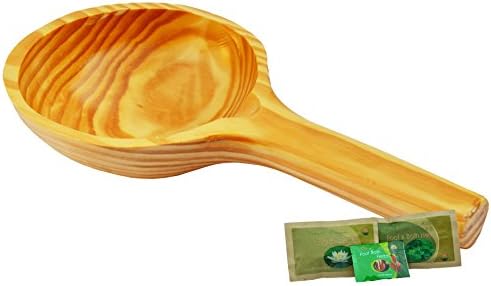 Classic All Natural Wood Bath Spoon