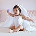 600 GSM Bamboo Baby Hooded Towel & 5 Pcs Washcloths Set - 100% Organic, Ultra-thick, Fluffy & Cozy - for Newborns, Toddlers and Kids