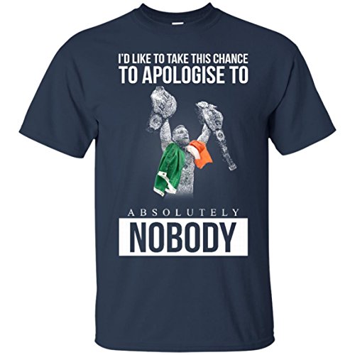 Conor Mcgregor-I'd like to apologise to absolutely nobody T-Shirt