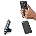 TFY 3 in 1 Design, Case + Stand + Hand Strap for iPhone 7 Plus (Black)