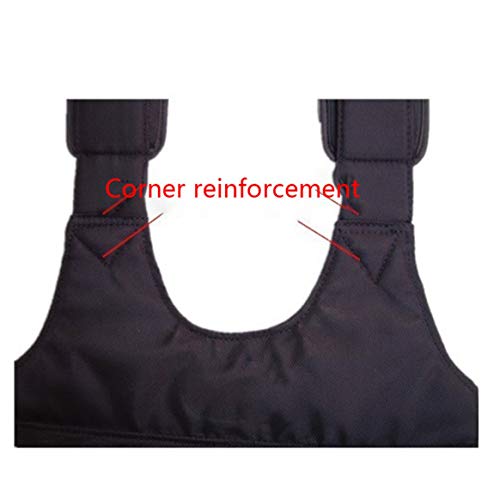 20kg Loading Weighted Vest for Boxing Training Equipment Adjustable Exercise Waistcoat Black Jacket Swat Steel Bar Clothing