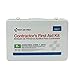 First Aid Only 90671 50-Person ANSI B+ Contractor's Emergency First Aid Kit for Home Renovation, Job Sites, and Construction Vehicles, 254 Pieces White