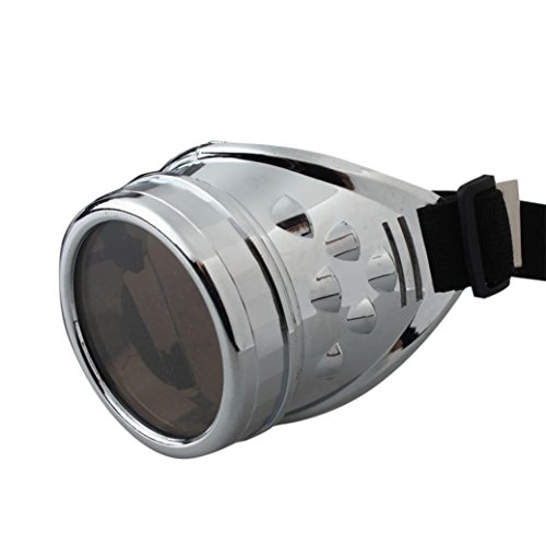 Canserin Vintage Style Steampunk Goggles Welding Punk Glasses Cosplay - Image 4