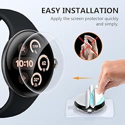 EGV 6 Pack for Google Pixel Watch 3 45MM Screen