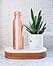Okee Supply Co Hammered 30oz Pure Copper Water Bottle Ayurvedic