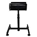LCL Beauty Portable Black Adjustable All Purpose Leg Rest Stand Tattoo Studio Equipment