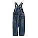 Grandwish Boys Girls Casual Denim Bib Overalls 10