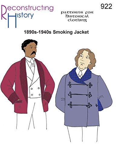 1880s-1940s Smoking Jacket Pattern