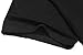 BELAROI Womens Summer Casual T Shirt Dresses Short Sleeve Swing Tunic Dress(3X, Black)