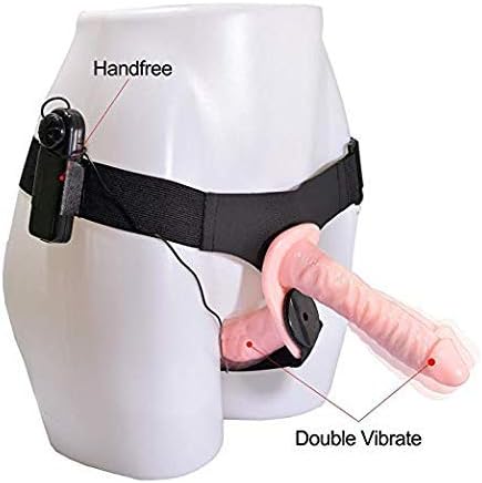 Straps Perfect Size Adult Men Hollow Strap On Silicone Empty fits Most Men and Women Color Flesh