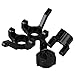 Mxfans Black Aluminum Alloy Upgrade Parts SCX0002 SCX0001 C-Hub Carrier & Steering Hub Carrier(L/R) for AXIAL SCX10 RC1:10 Off Road Car Pack of 2