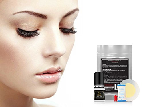PRO CARE Extra Strong Eyelash Extension Glue 5 ml | Forabeli | 1-2 Sec Drying time | Retention 8 weeks | Professional Use | Individual Semi Permanent eye lash extensions supplies | Black Adhesive