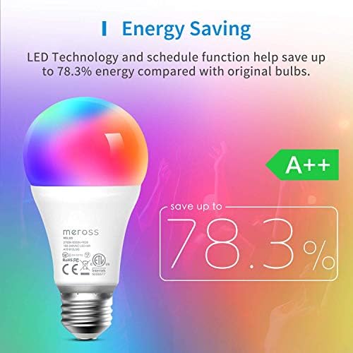 Top Best Selling Smart Light Bulb, meross Smart WiFi LED ...