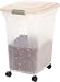  IRIS Premium Airtight Pet Food Storage Container, 55-Pounds,  Almond primary