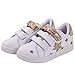 Deesha Little Girl's Glitter Sneaker Start Child Golden Light Shoes (1M, Golden)
