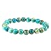 Clearain Beautiful Energy Power Crystal 8mm Chakra Beads Reiki Healing Elastic Stretch Bracelet