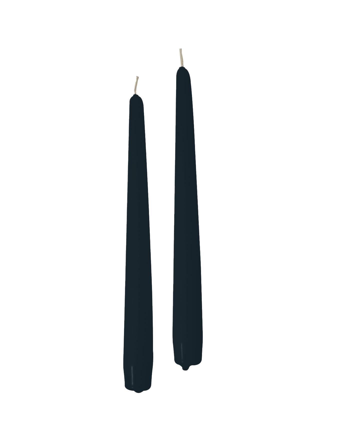 CERERIA di Giorgio risthò Cone for Candlestick, Wax Candles, Night Blue, 2.2 X 30 cm, 12 Units