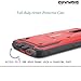 COVRWARE AEGIS Series CASE for LG K10 / LG Premier LTE with Built-in Screen Protector Heavy Duty Full-Body Rugged Holster Armor Case Belt Swivel Clip, Kickstand - Red