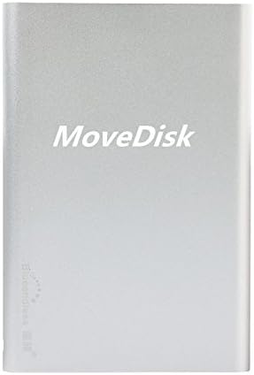 2TB Portable Silver External Hard Drive USB 2.0 Hard Disk Storage Devices For Desktop Laptop (2TB)