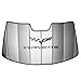 C6 Corvette Windshield Sunshade - Insulated Accordion Style Sun Shade for 2005-2013 C6, Grand Sport, Z06, ZR1 Corvettes