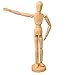 YazyCraft Wooden Manikin Male 12