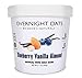 Overnight Oats by Dave’s Naturals, Blueberry Vanilla Almond with Whole Grain Oats (Pack of 8)