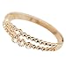 Gieschen Jewelers SOPHIA 14K Rose/White Gold-Plated CZ Crystal Band