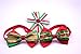 yagopet 20pcs Christmas Small Dog Bow Ties Cat Dog Bowties Collar for Christmas Festival Dog Ties Dog Grooming Accessories