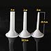 Liebhome 3 Sizes Food Grade Quality Sausage Stuffer Tubes/Funnels, Sausage Stuffer Kit Attachment for #32 Food/Meat Grinders(3/8