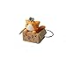 Elegance4beauty 1pc Cute Lovely Cartoon Cat In The Box Cell Phone Charm at Random