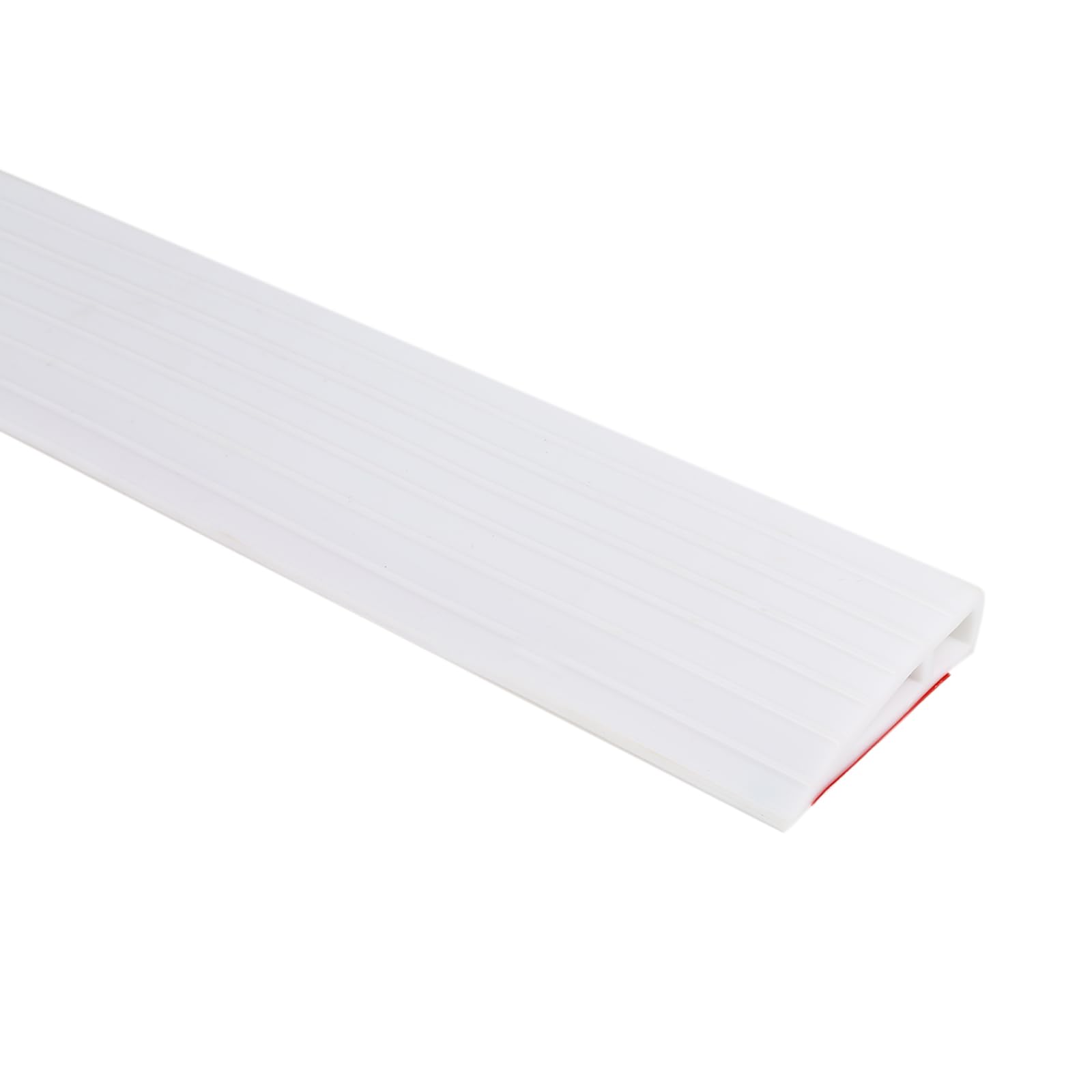 Yearninglife Door Threshold Ramp, Kerb Ramp, 100 cm Transition Profile, Non-Slip Ramp 2 cm High, Width: 8 cm, Suitable for Indoor and Outdoor Use, Bathroom, Door, Supermarket, Garage (White)