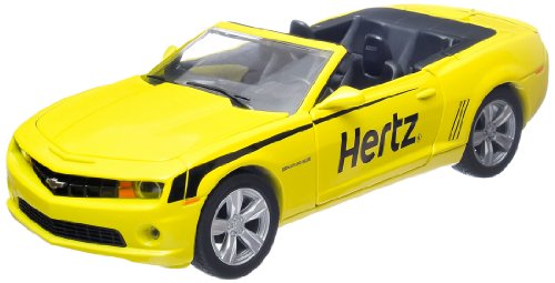 GreenLight 2012 Chevrolet Camaro Convertible - Hertz Rent-A-Car Diecast Vehicle, 1:24 Scale