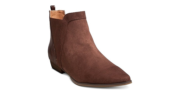 Amazon.com: PLUME Sonia - Botines de tacón para mujer, color chocolate,  talla 7 : Ropa, Zapatos y Joyería