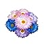 EOM Novelty Pens Fancy Flower Pen 8