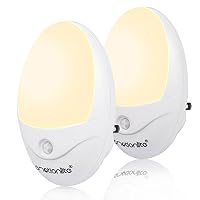 LED Motion Sensor Light, Emotionlite Plug in Motion Activated Night Light, Hallway, Bathroom, Stairs, Kitchen, Garage, Corridor, Bedroom, Warm White, 2 Pack