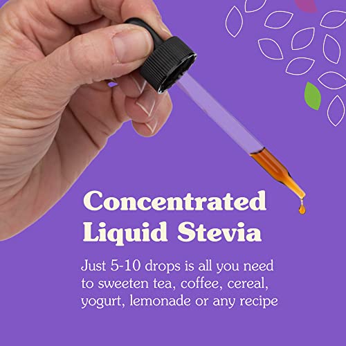 NuNaturals Liquid Stevia, SugarFree Sweetener, PlantBased Sugar