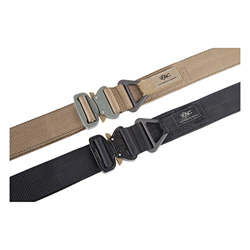 VIKING TACTICS Riggers Cobra Belt for Daily and under Gun Use, Black