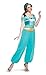 Disguise Women's Jasmine Deluxe Adult Sized Costume, Turquoise, Jasmine Deluxe Adult Costume, S 4-6 US