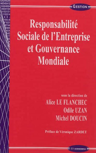 Responsabilité sociale de l'entreprise et gouvernance mondiale