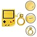 AirPods Case Game Boy Shape,AirPods Accessories Kits Funny 3D Cute Cartoon Silicone AirPods Cover Case for Apple Airpods 2 &1 Cool Fun Girls Teens Boys Men Gray