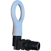 Opaeroo 1.22-inch Inner Diameter Massage Gun Attachments, L-Shaped Design Meet Different Needs for Deep Tissue Percussion Plug and Play Salon Home Tools for Men Interface Size: 18-19 mm