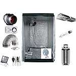 Nito GmbH Growbox Komplettset 600 W NDL/LED/CMH 100x100x200cm VSG AKF Growzelt