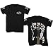 Van Halen Eddie White Stripe Guitar Slim Fit T-Shirt