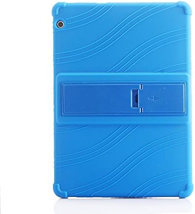 YGoal Silicone Case for Huawei MediaPad T3 10 - Light Weight Kids Friendly Soft Shock Proof Protective Cover for Huawei MediaPad T3 9.6 inch, Dblue