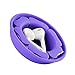 MAIRUI Wired Earbud Case Earphone Headphone Cord Organizer Earbuds Wrap Soft Silicone Magnetic Holder Storage Tangle Free Cable Winder(Purple)