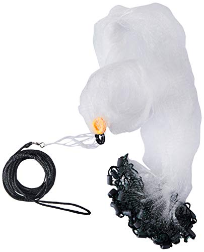 SOUTH BEND Monofilament Cast Net with Storage Box - Thumbnail 3