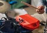 Latin Percussion Jam Block Medium Pitch Red LP1207 LP860436 LP view 2