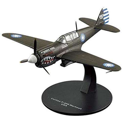 Seven Secrets | Curtiss P -40N Warhawk Fighter Plane USA WW2 Model Aircraft 1:72 Scale | LG21