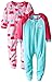 Gerber Girls' 2-Pack Blanket Sleeper, Cupcake, 4T